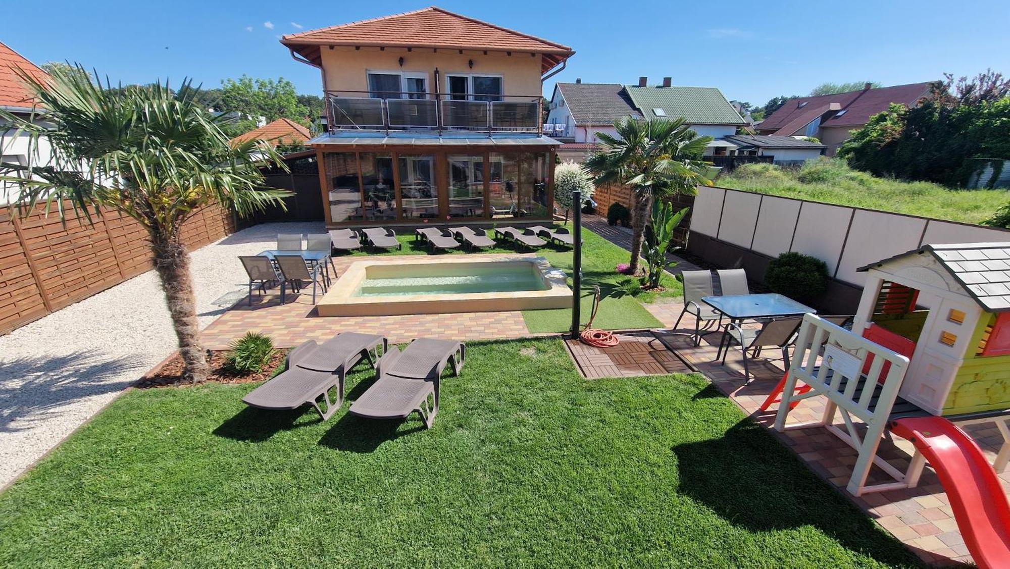 Napsugar Villa B Шиофок Экстерьер фото